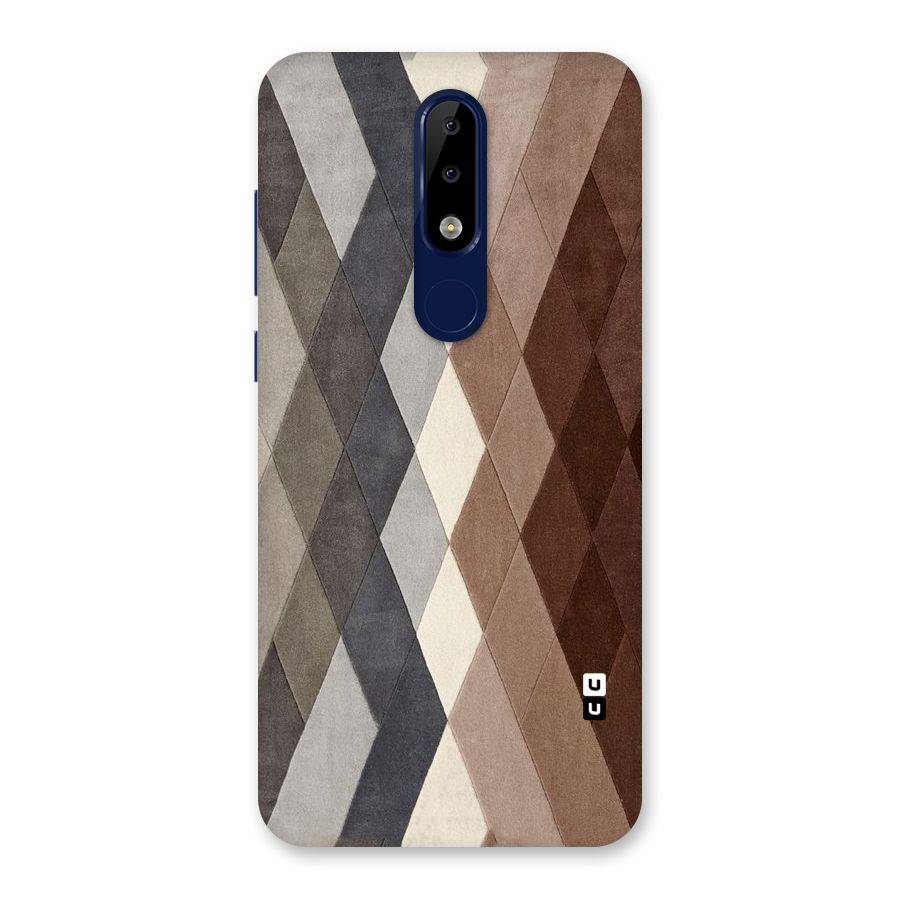 Beautiful Shades Of Diamonds Back Case for Nokia 5.1 Plus