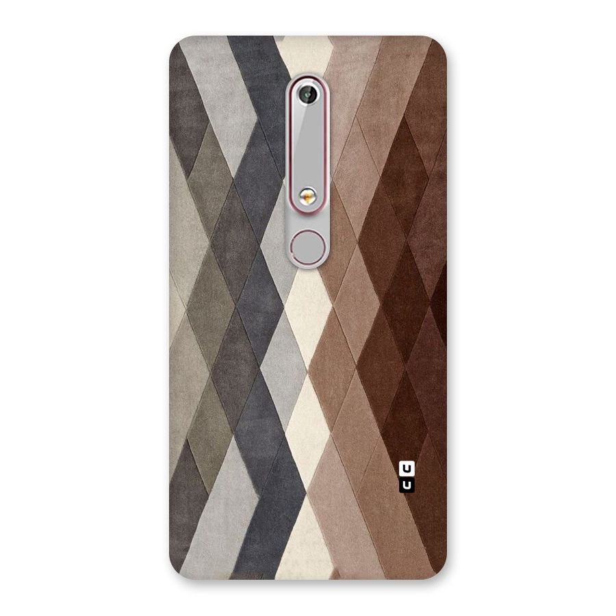 Beautiful Shades Of Diamonds Back Case for Nokia 6.1