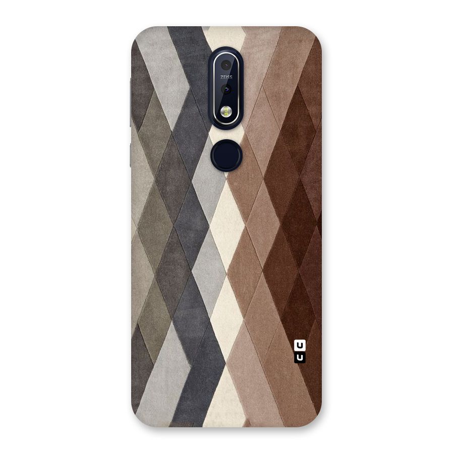 Beautiful Shades Of Diamonds Back Case for Nokia 7.1