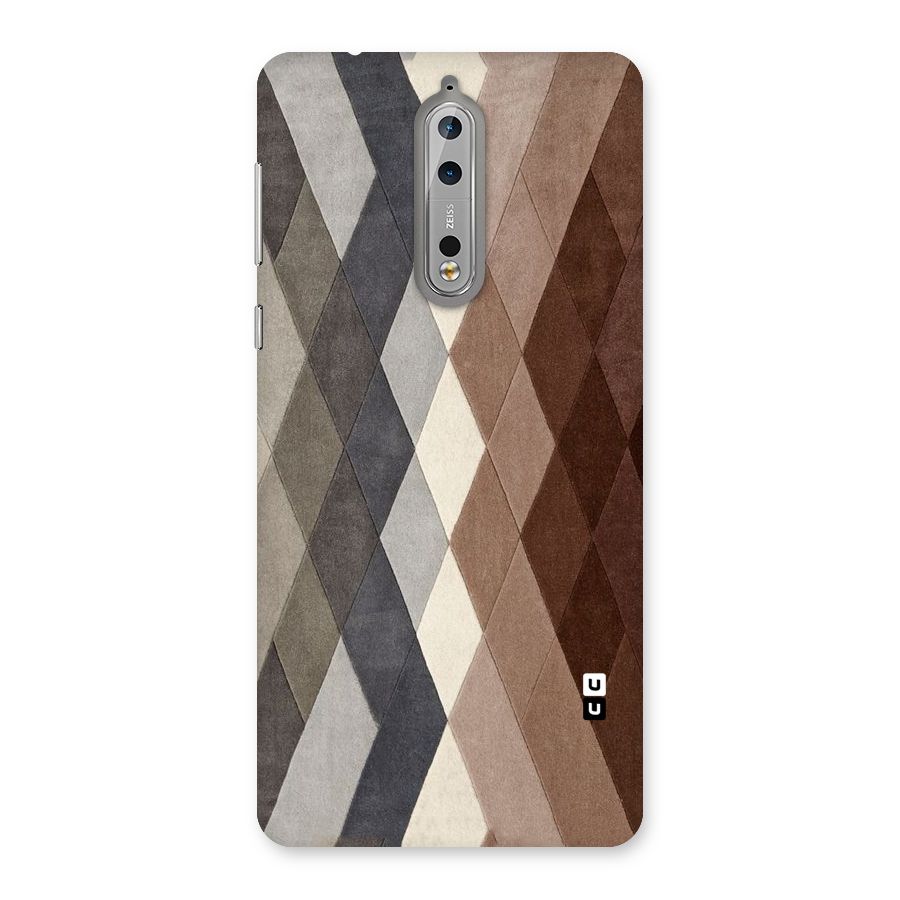 Beautiful Shades Of Diamonds Back Case for Nokia 8