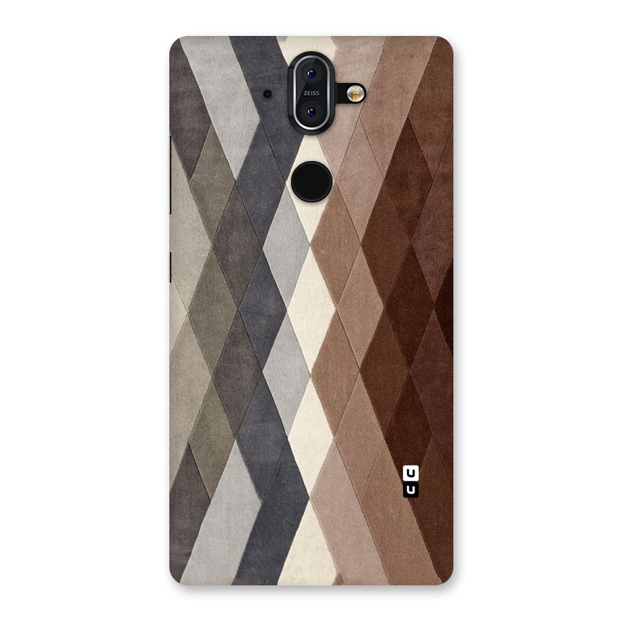 Beautiful Shades Of Diamonds Back Case for Nokia 8 Sirocco