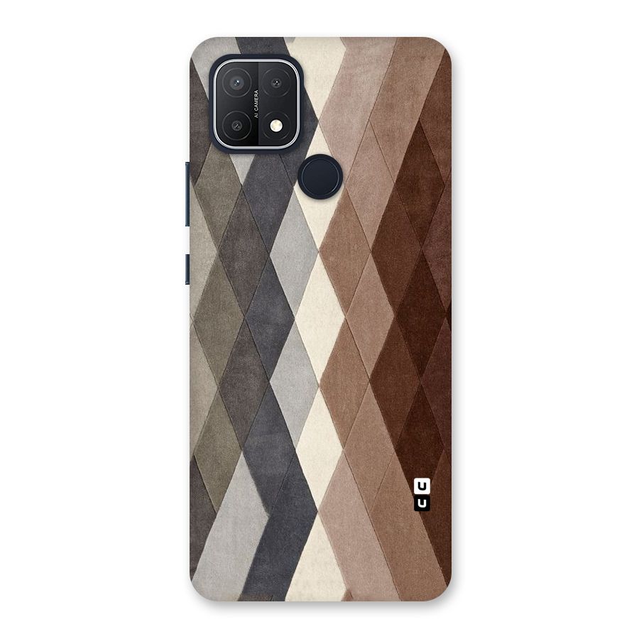Beautiful Shades Of Diamonds Back Case for Oppo A15