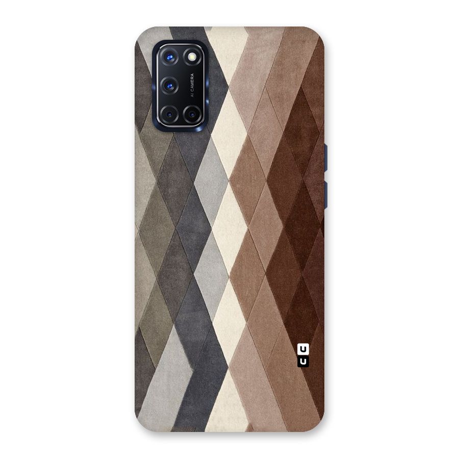 Beautiful Shades Of Diamonds Back Case for Oppo A52