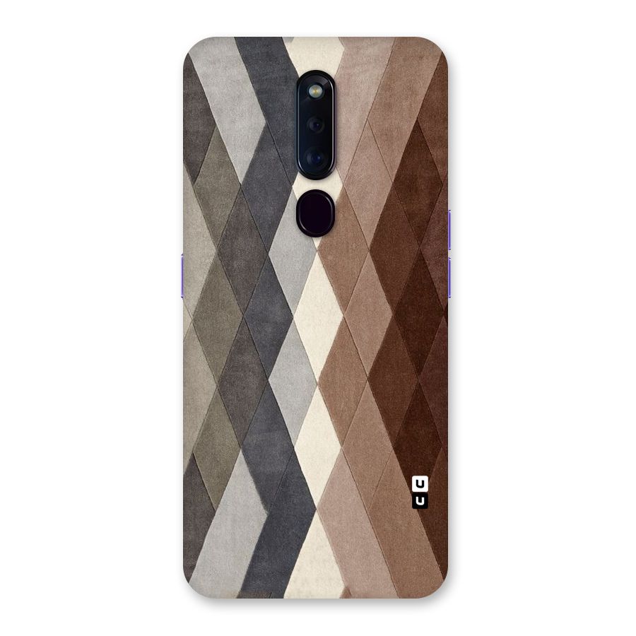 Beautiful Shades Of Diamonds Back Case for Oppo F11 Pro