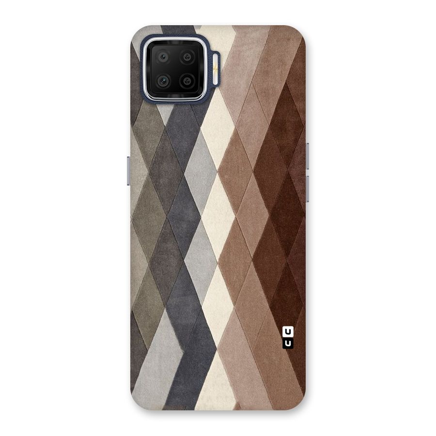 Beautiful Shades Of Diamonds Back Case for Oppo F17