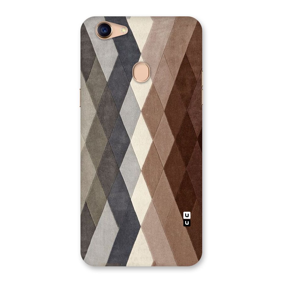 Beautiful Shades Of Diamonds Back Case for Oppo F5