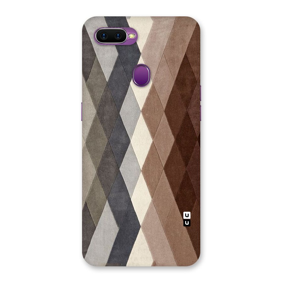 Beautiful Shades Of Diamonds Back Case for Oppo F9