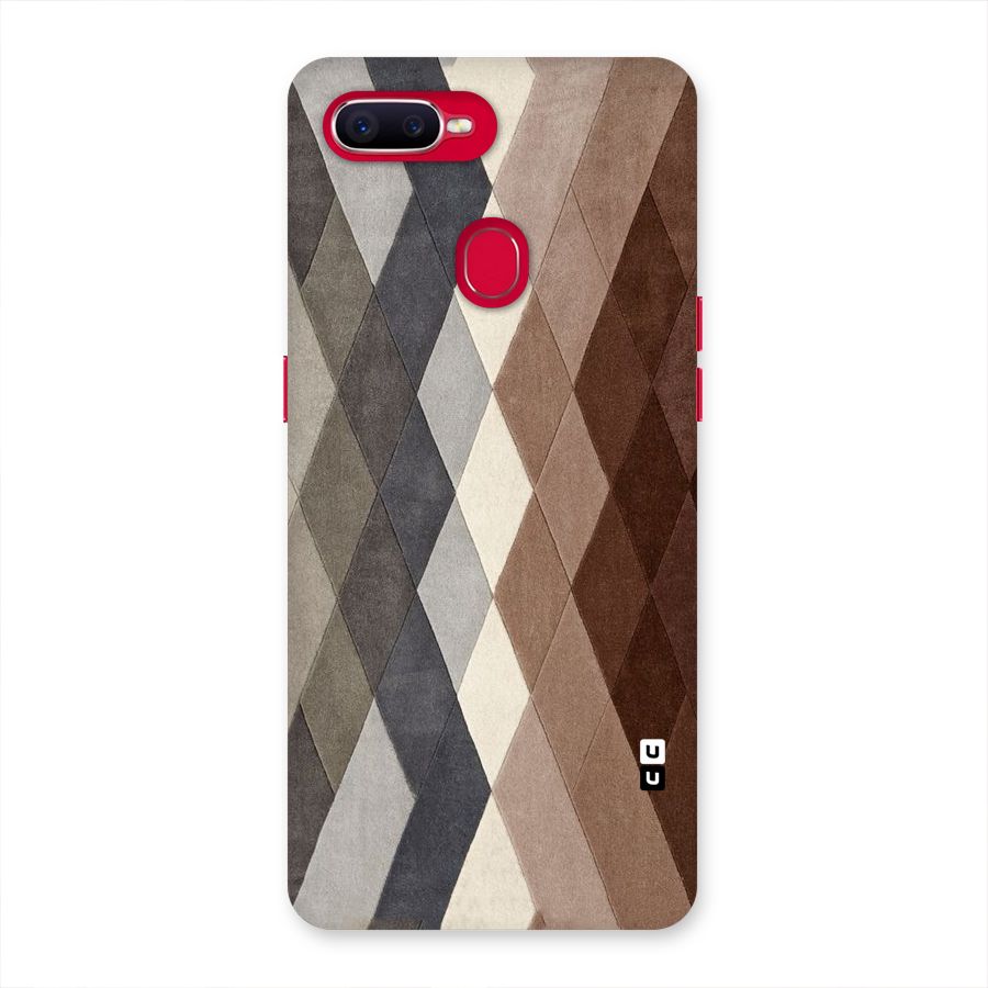 Beautiful Shades Of Diamonds Back Case for Oppo F9 Pro