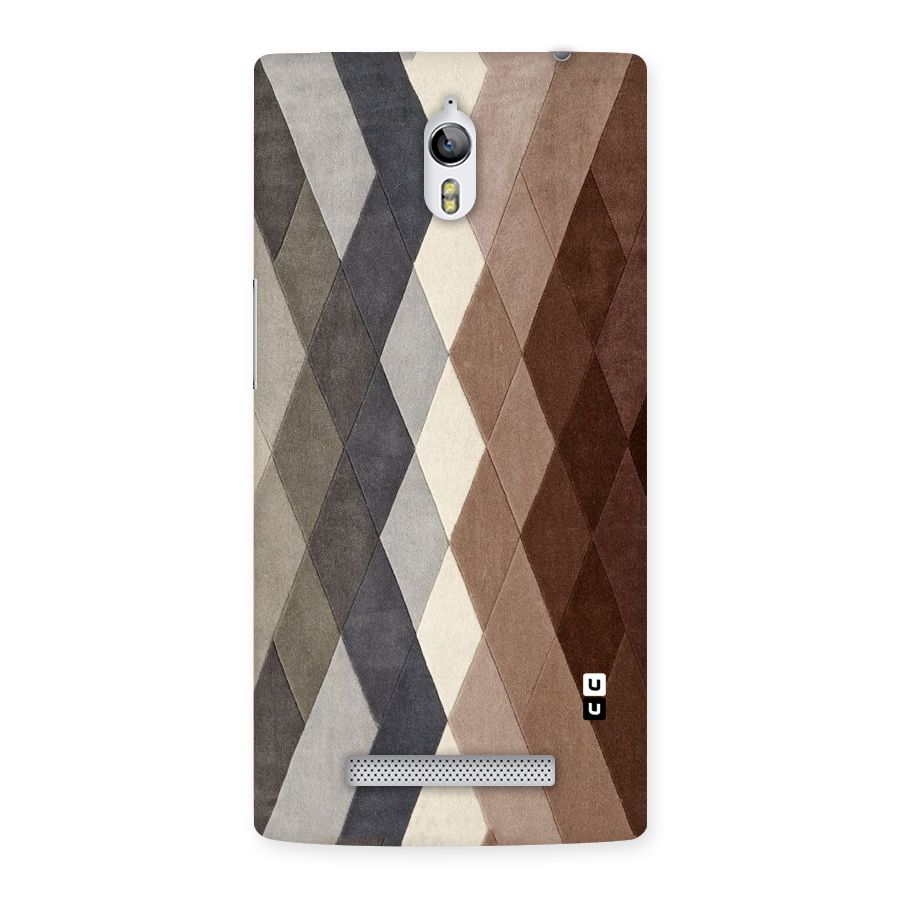 Beautiful Shades Of Diamonds Back Case for Oppo Find 7