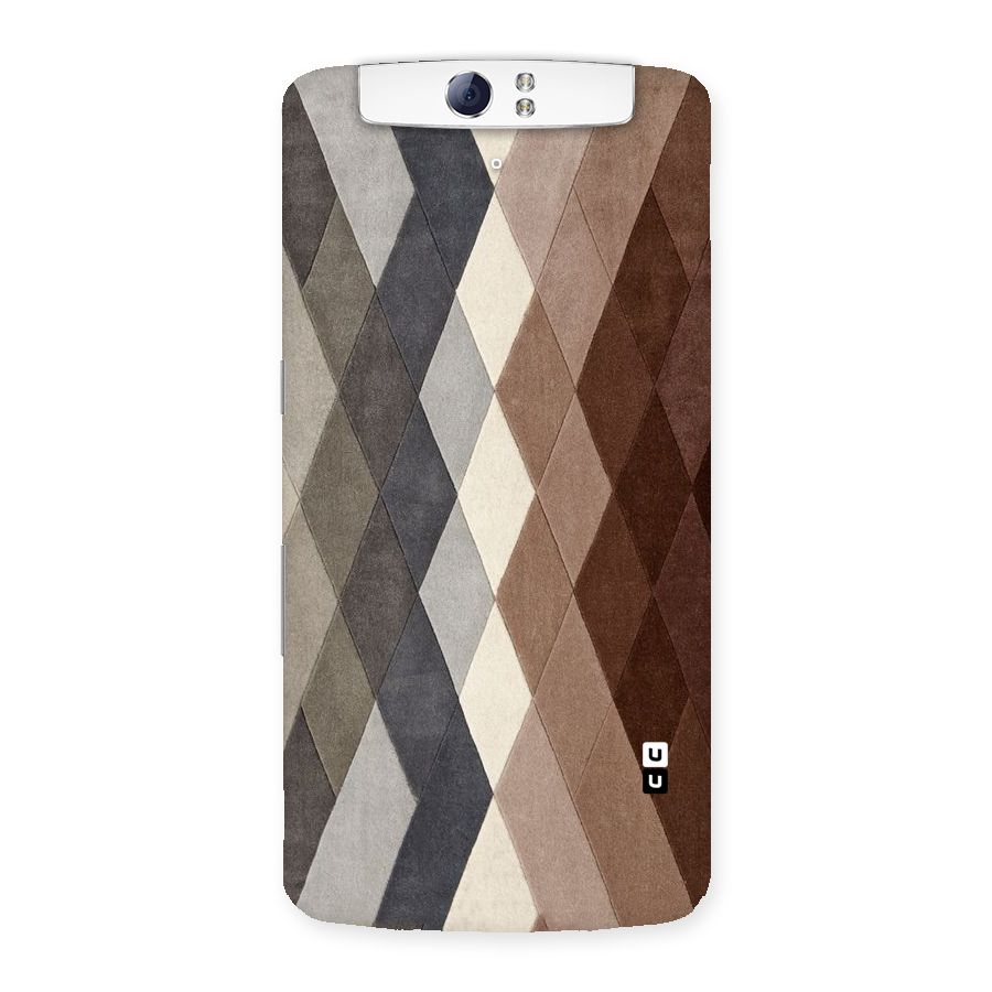 Beautiful Shades Of Diamonds Back Case for Oppo N1