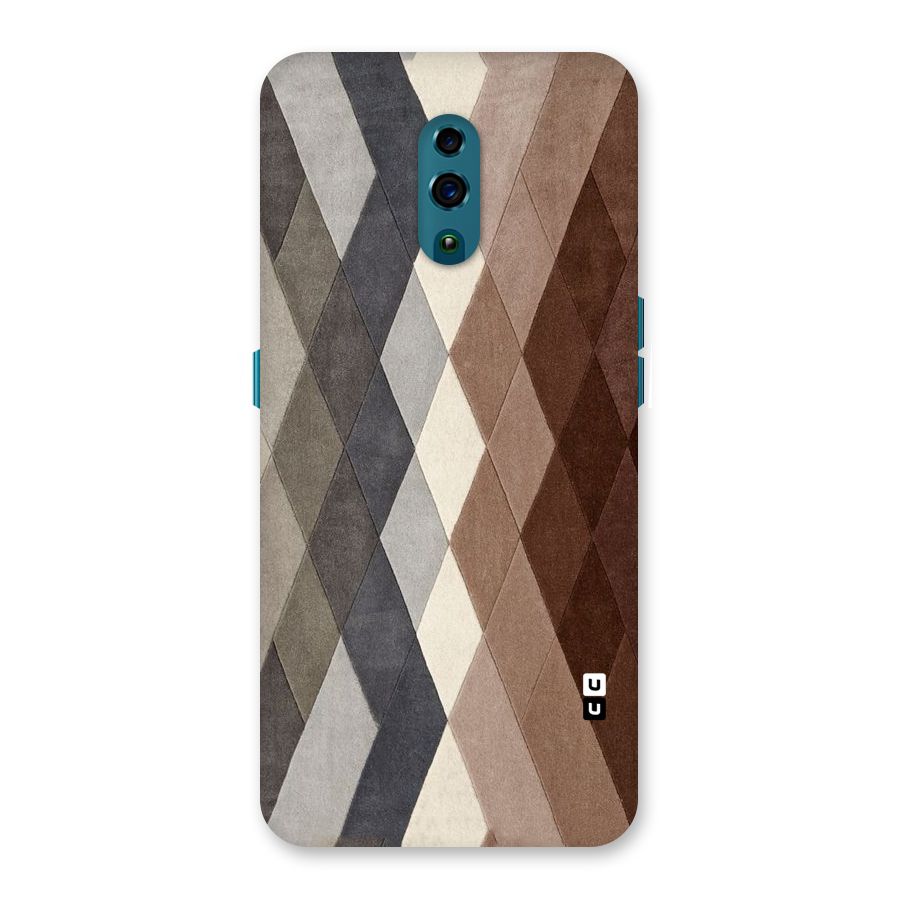 Beautiful Shades Of Diamonds Back Case for Oppo Reno