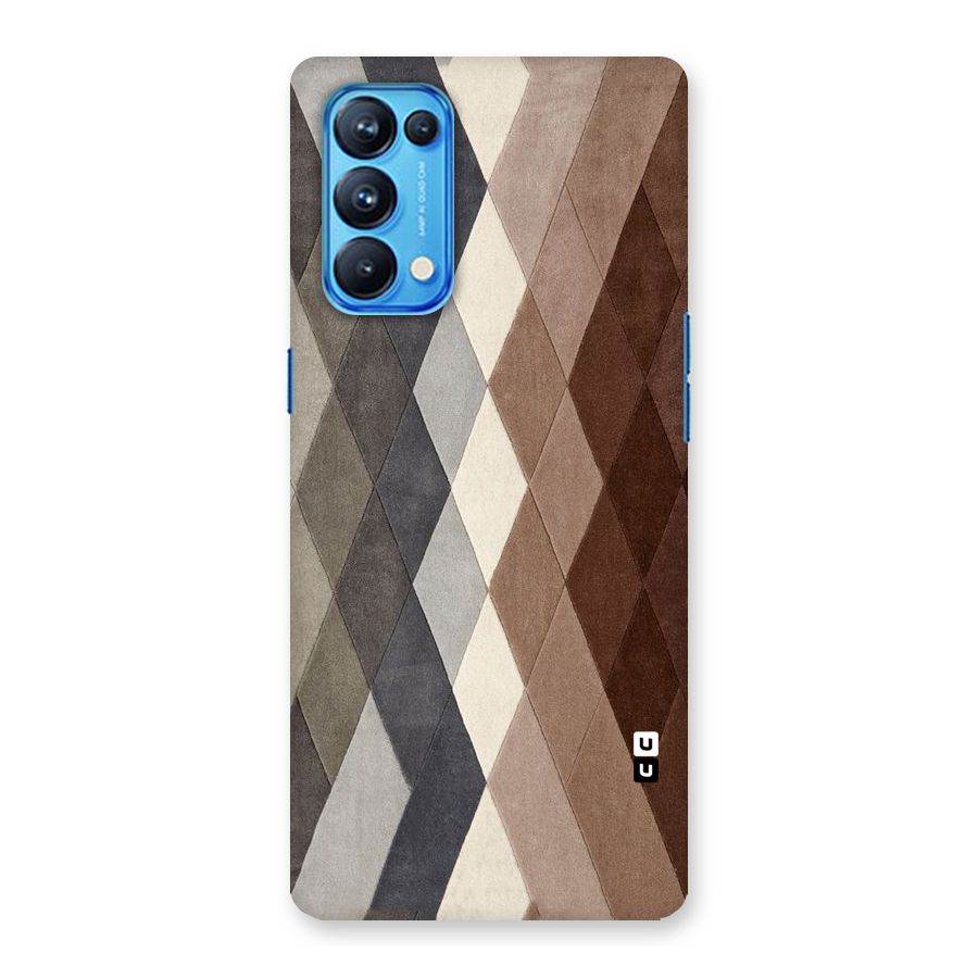 Beautiful Shades Of Diamonds Back Case for Oppo Reno5 Pro 5G
