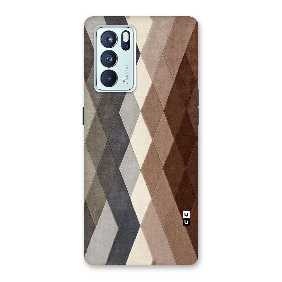 Beautiful Shades Of Diamonds Back Case for Oppo Reno6 Pro 5G