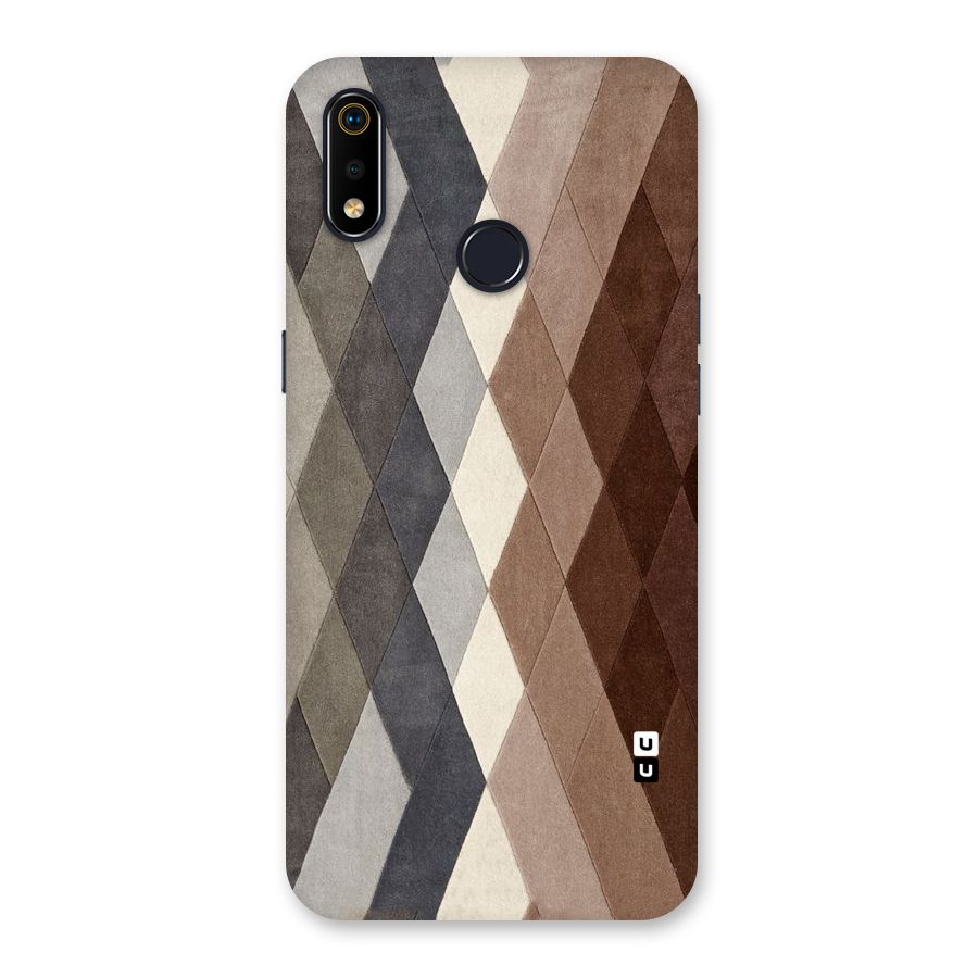 Beautiful Shades Of Diamonds Back Case for Realme 3i