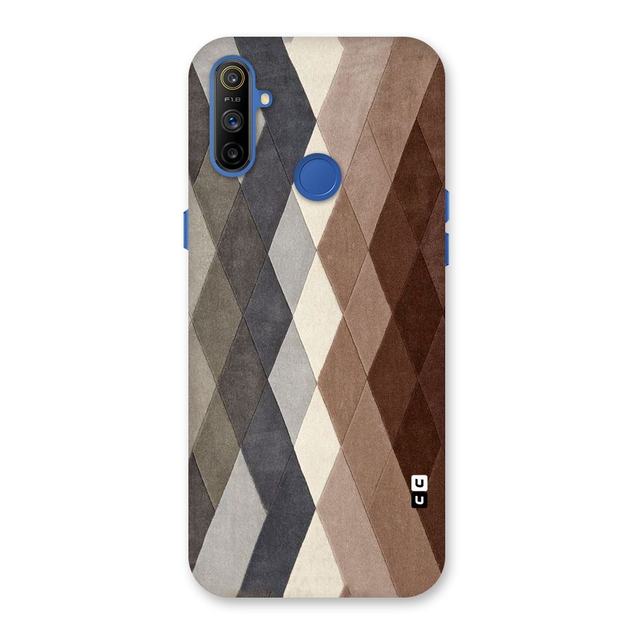 Beautiful Shades Of Diamonds Back Case for Realme Narzo 10A