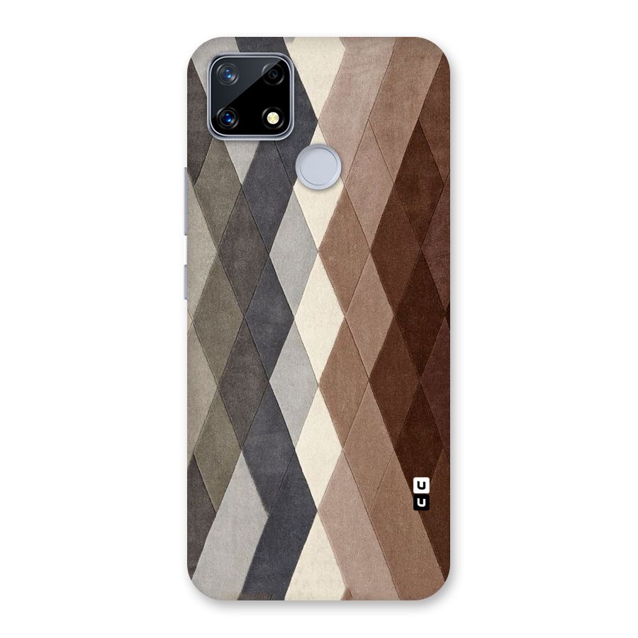 Beautiful Shades Of Diamonds Back Case for Realme Narzo 20