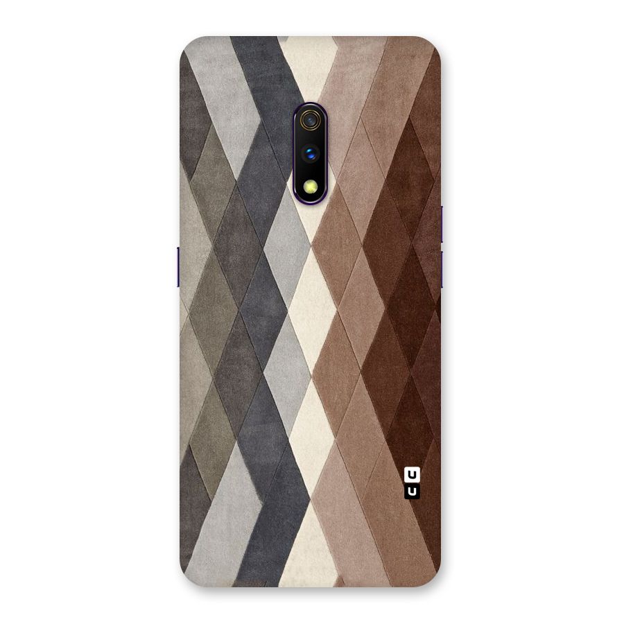 Beautiful Shades Of Diamonds Back Case for Realme X