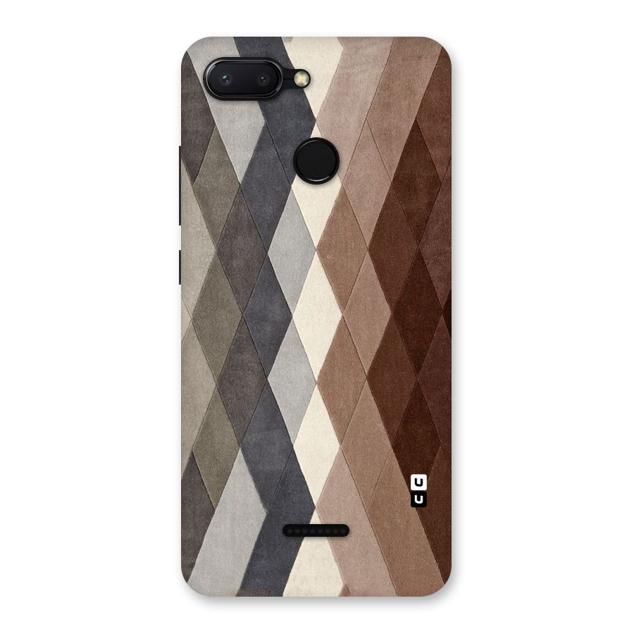 Beautiful Shades Of Diamonds Back Case for Redmi 6