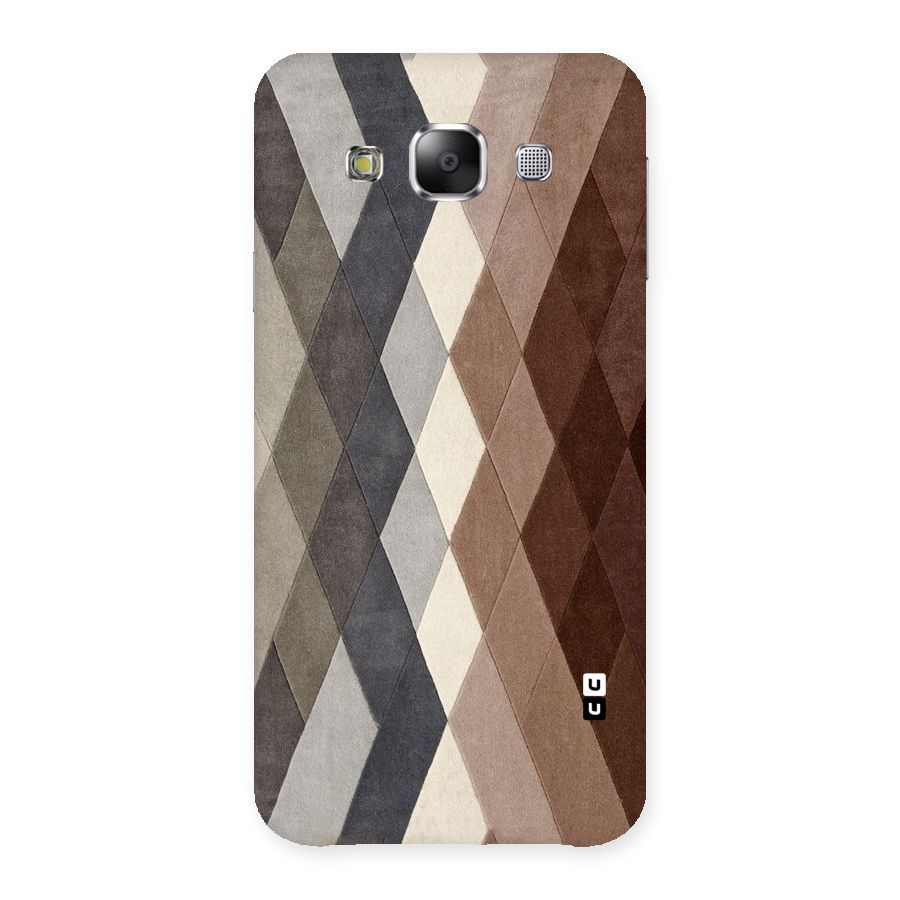 Beautiful Shades Of Diamonds Back Case for Samsung Galaxy E5
