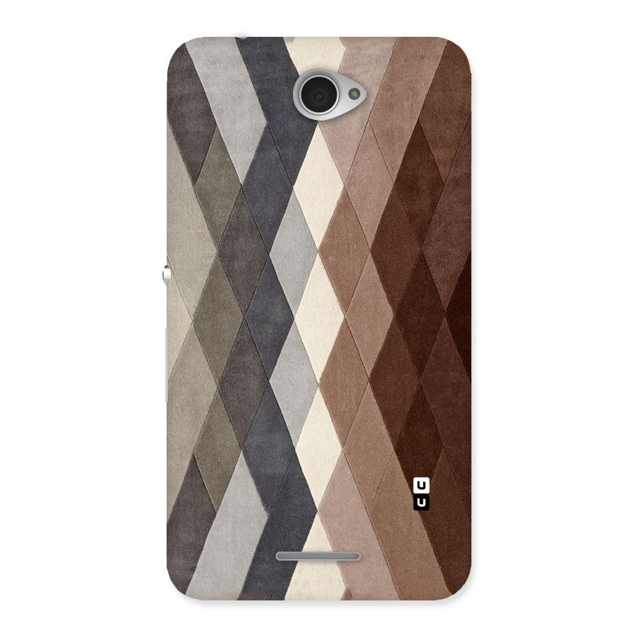 Beautiful Shades Of Diamonds Back Case for Sony Xperia E4