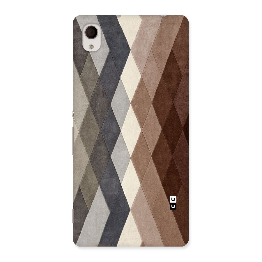 Beautiful Shades Of Diamonds Back Case for Sony Xperia M4