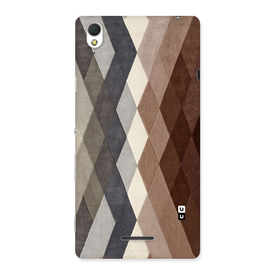 Beautiful Shades Of Diamonds Back Case for Sony Xperia T3