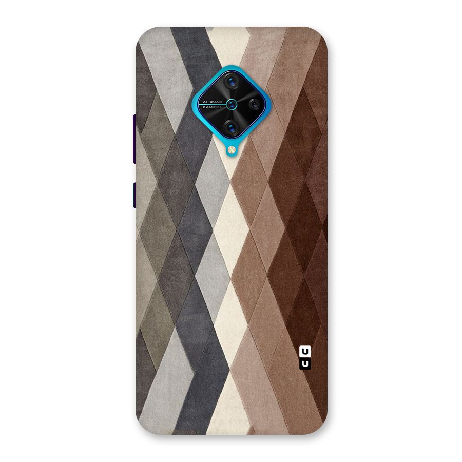 Beautiful Shades Of Diamonds Back Case for Vivo S1 Pro