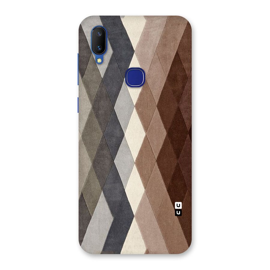 Beautiful Shades Of Diamonds Back Case for Vivo V11