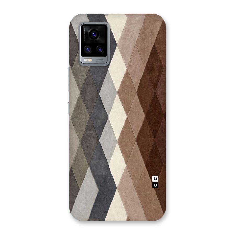 Beautiful Shades Of Diamonds Back Case for Vivo V20