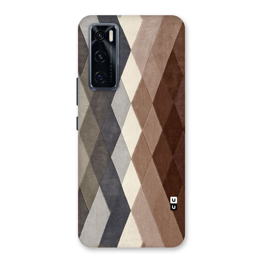 Beautiful Shades Of Diamonds Back Case for Vivo V20 SE