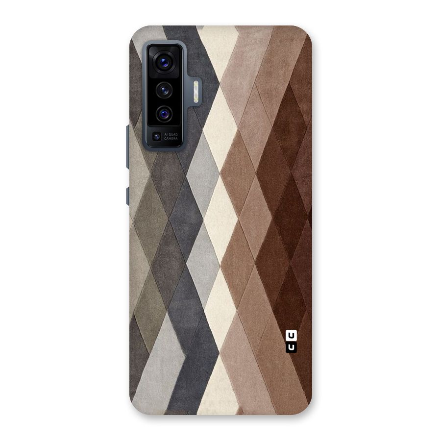 Beautiful Shades Of Diamonds Back Case for Vivo X50