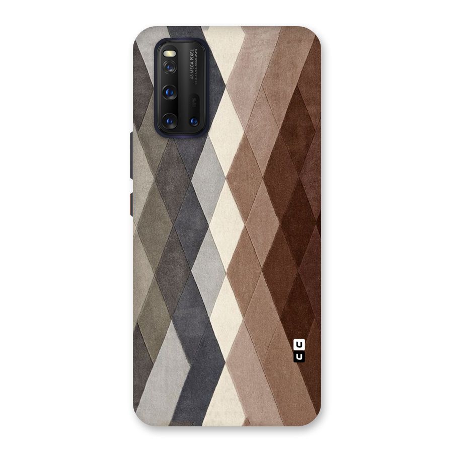 Beautiful Shades Of Diamonds Back Case for Vivo iQOO 3