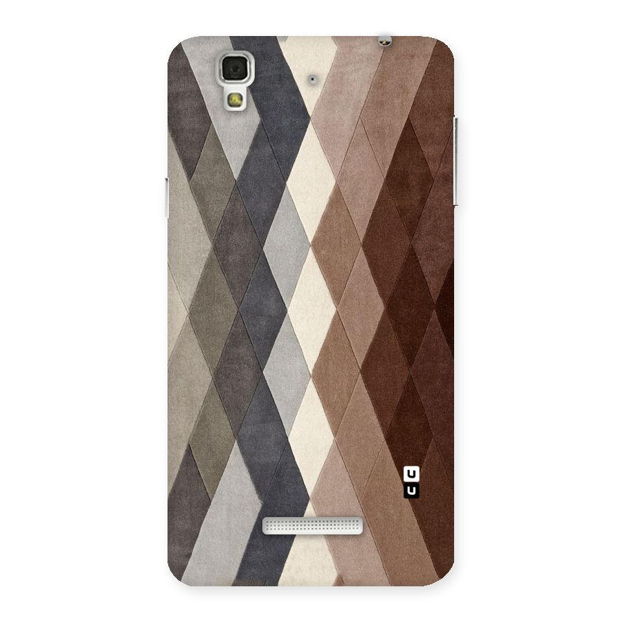 Beautiful Shades Of Diamonds Back Case for YU Yureka Plus