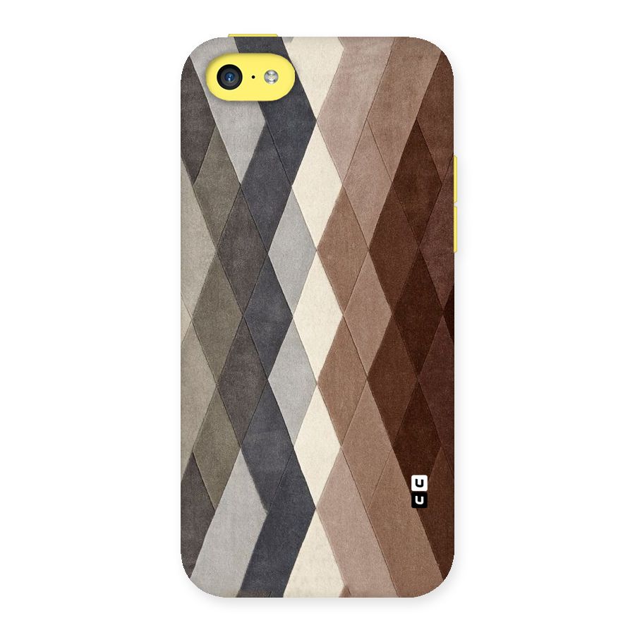 Beautiful Shades Of Diamonds Back Case for iPhone 5C