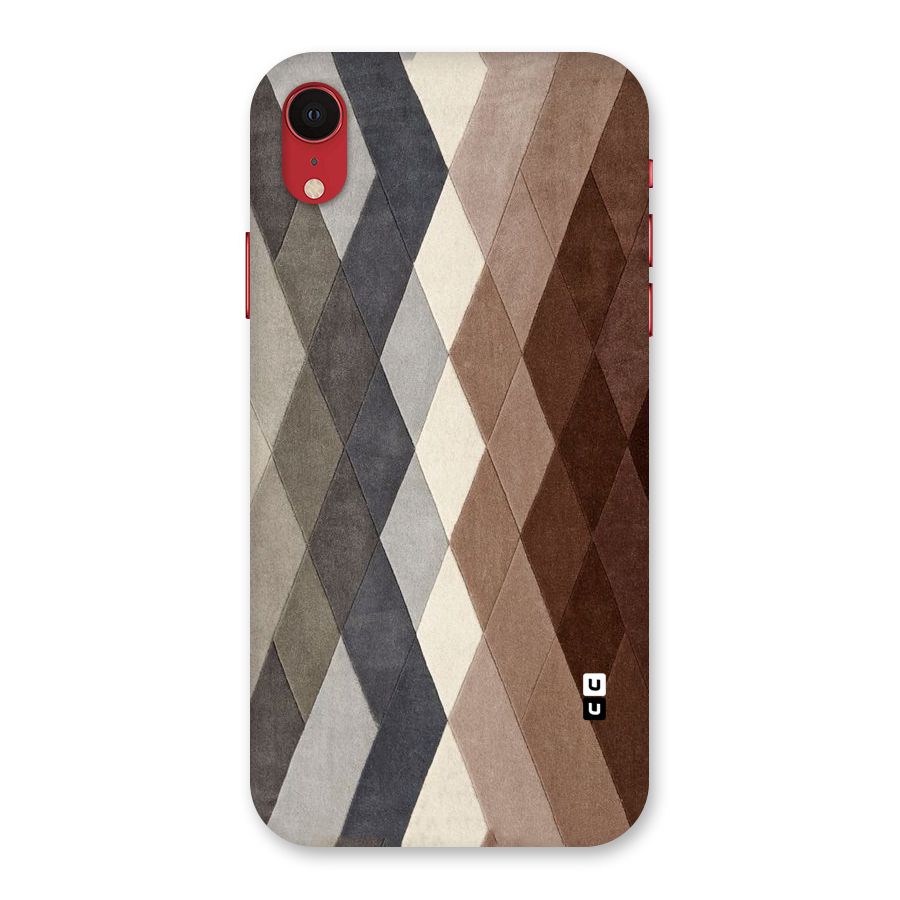 Beautiful Shades Of Diamonds Back Case for iPhone XR