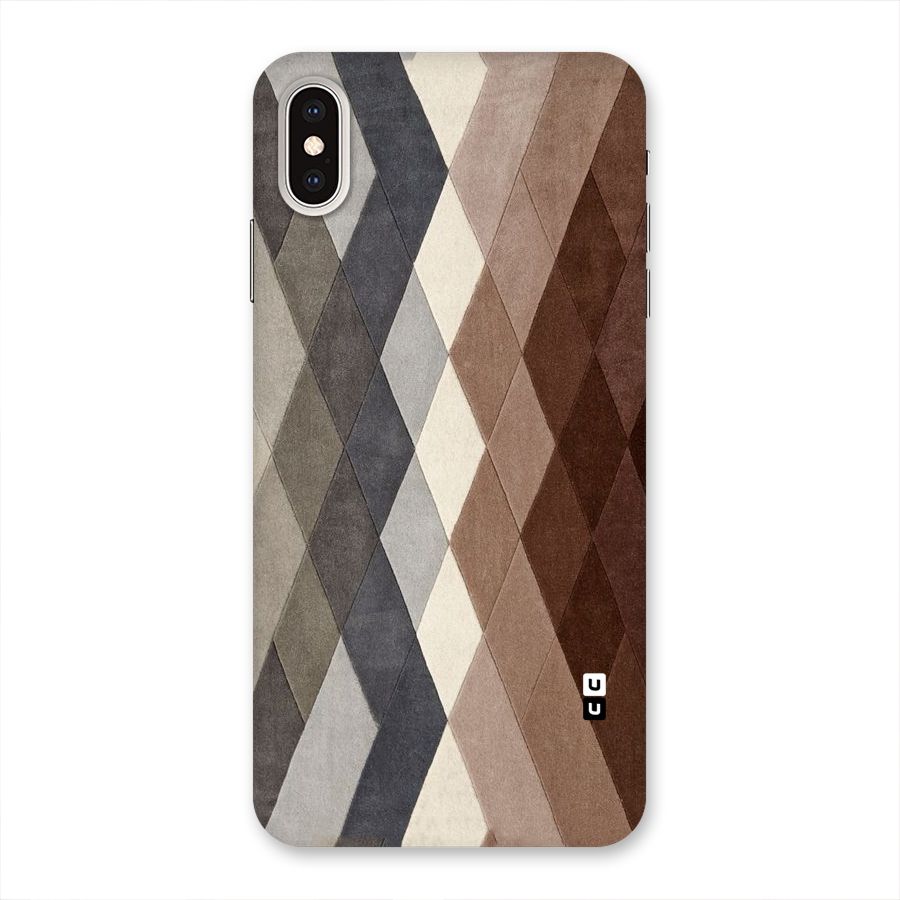 Beautiful Shades Of Diamonds Back Case for iPhone XS Max