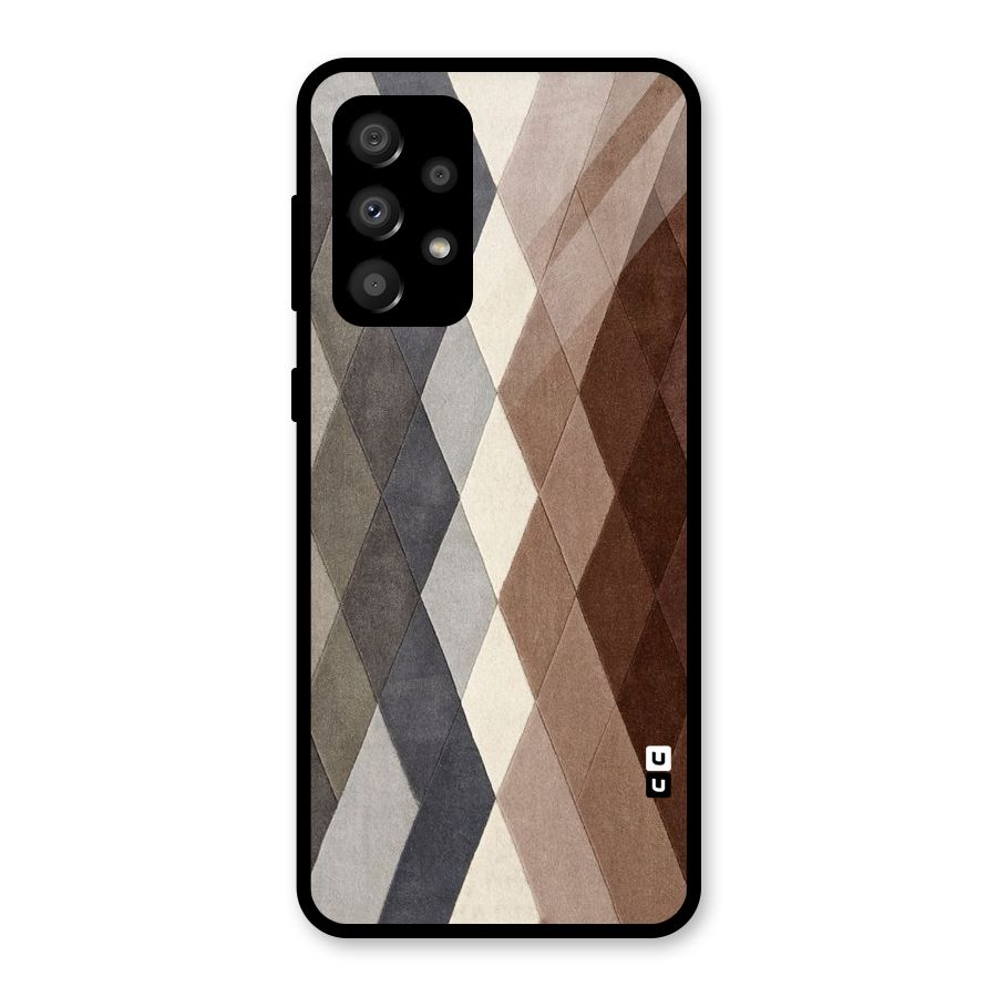 Beautiful Shades Of Diamonds Glass Back Case for Galaxy A32