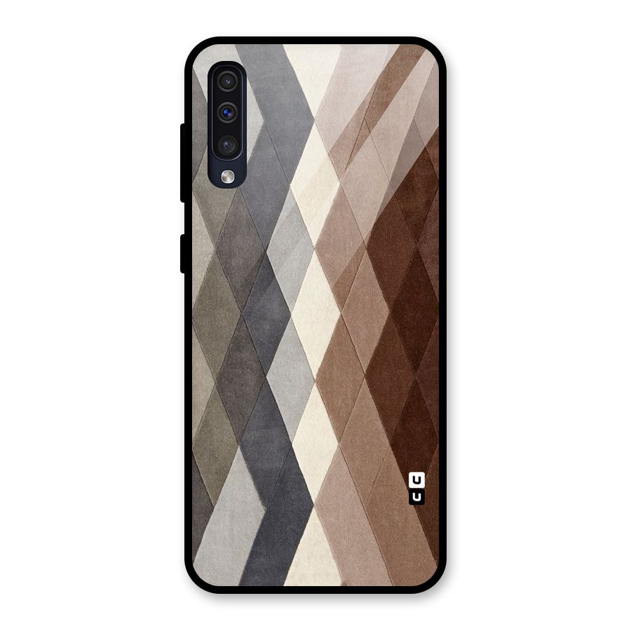 Beautiful Shades Of Diamonds Glass Back Case for Galaxy A50s