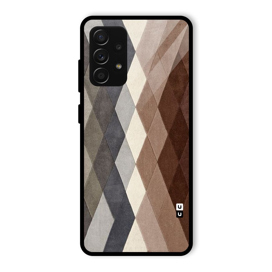 Beautiful Shades Of Diamonds Glass Back Case for Galaxy A53 5G