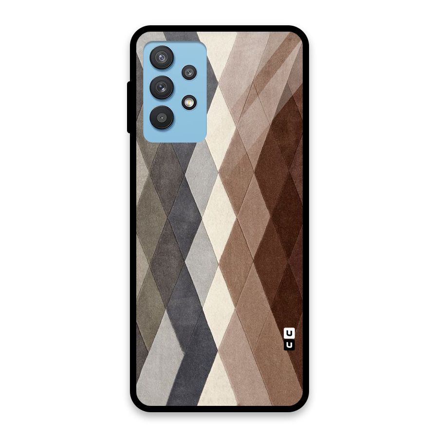 Beautiful Shades Of Diamonds Glass Back Case for Galaxy M32 5G