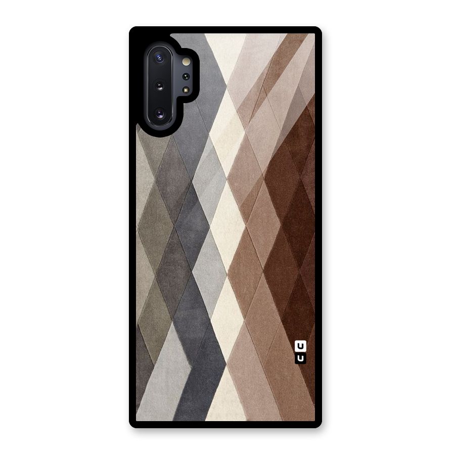 Beautiful Shades Of Diamonds Glass Back Case for Galaxy Note 10 Plus