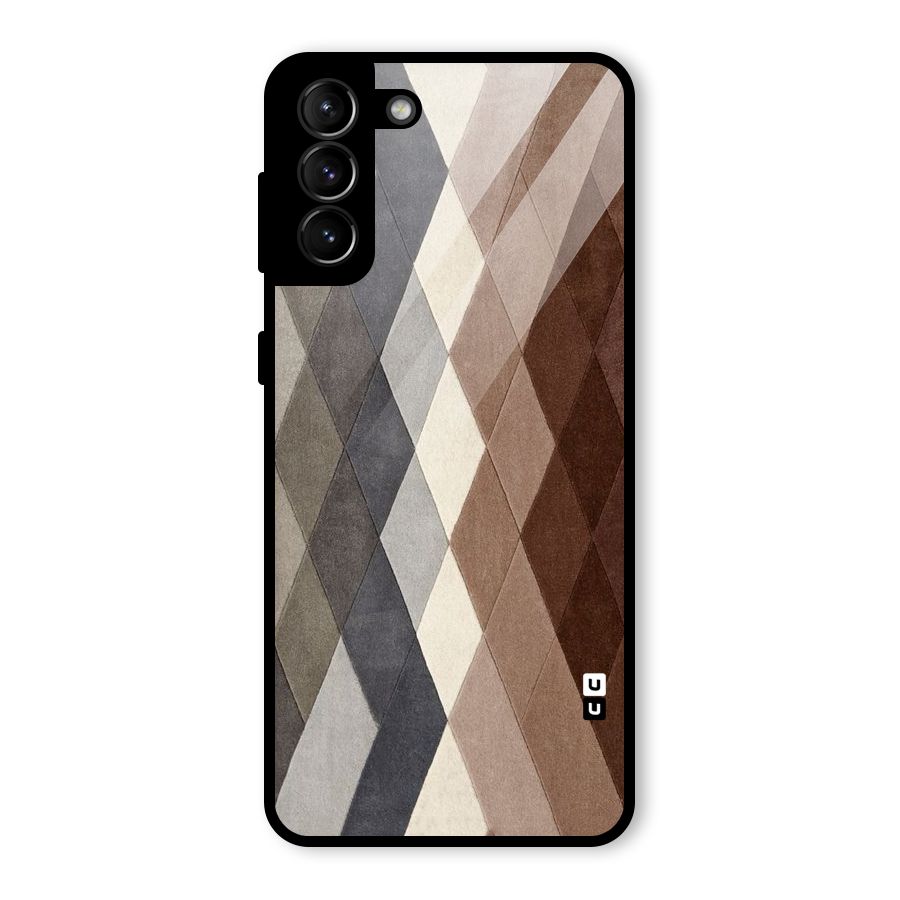 Beautiful Shades Of Diamonds Glass Back Case for Galaxy S21 Plus
