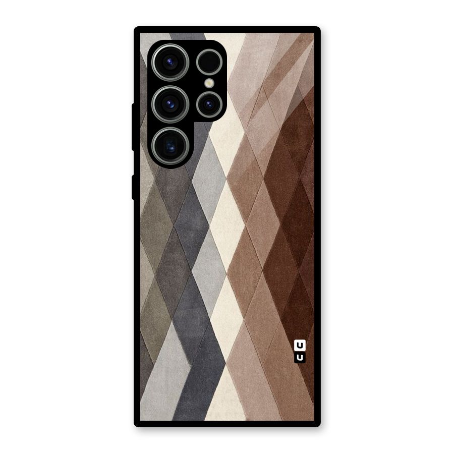 Beautiful Shades Of Diamonds Glass Back Case for Galaxy S23 Ultra