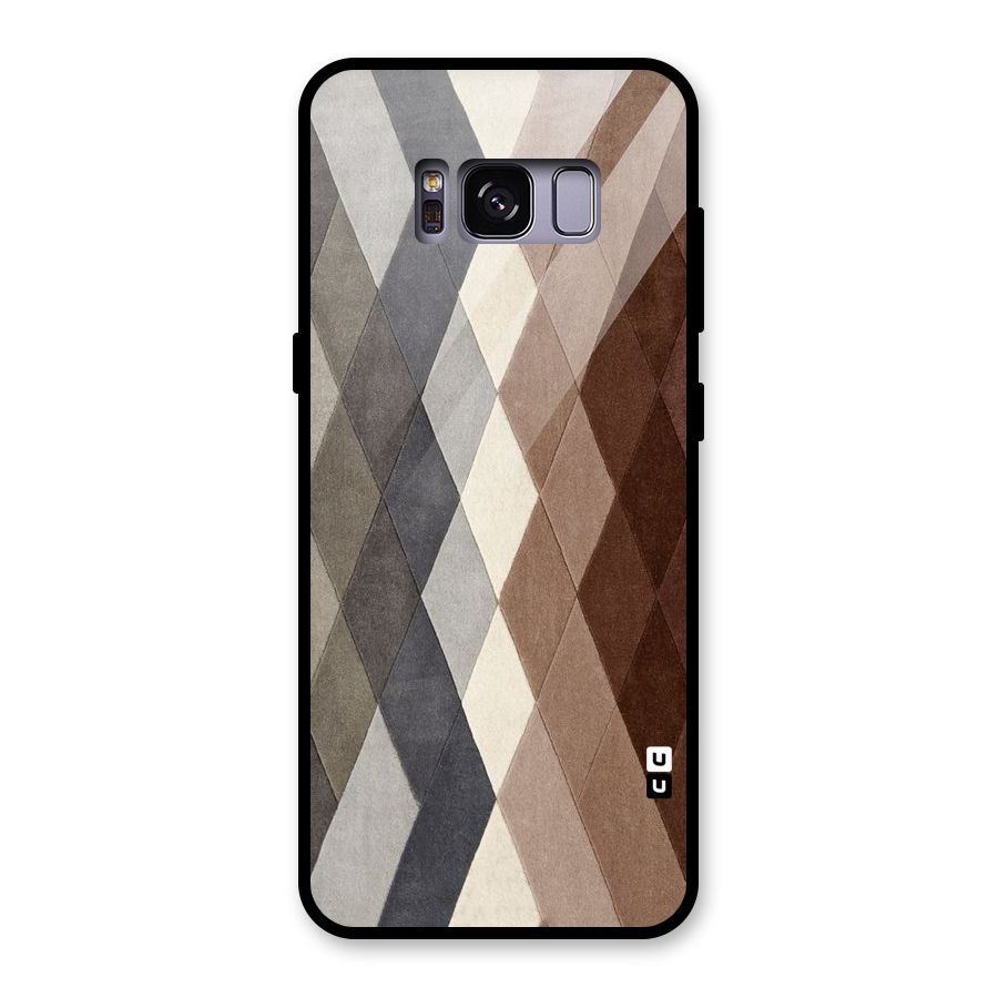 Beautiful Shades Of Diamonds Glass Back Case for Galaxy S8