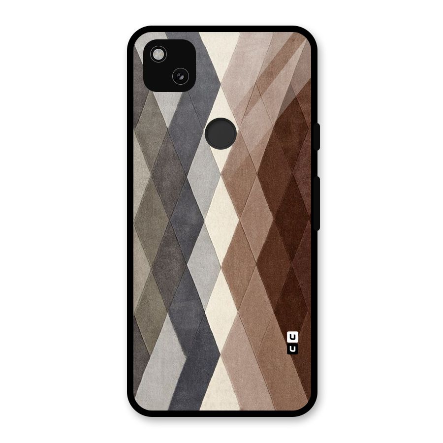 Beautiful Shades Of Diamonds Glass Back Case for Google Pixel 4a