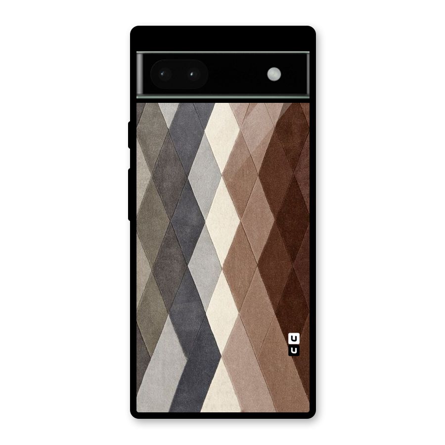 Beautiful Shades Of Diamonds Glass Back Case for Google Pixel 6a