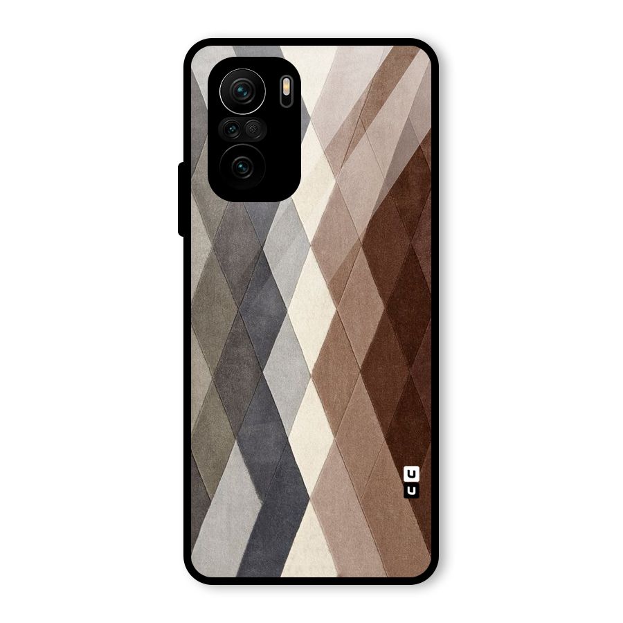 Beautiful Shades Of Diamonds Glass Back Case for Mi 11X Pro