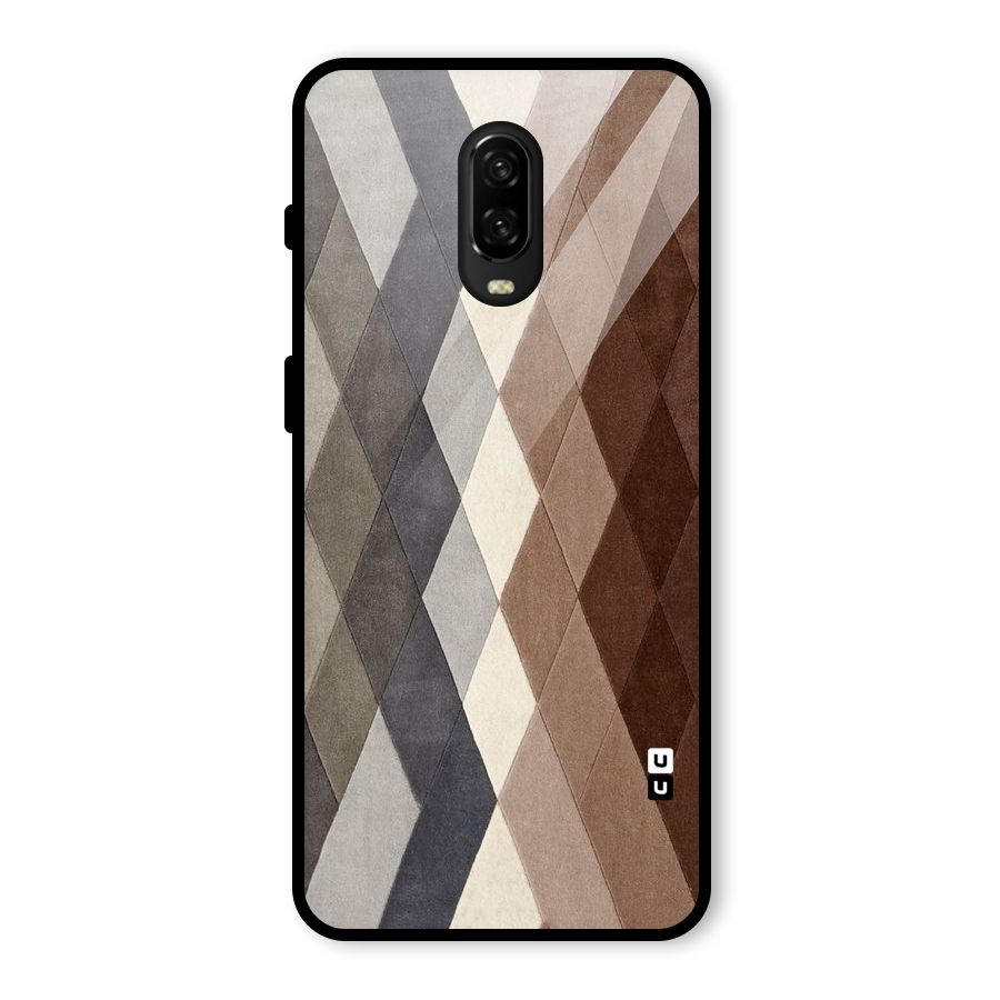 Beautiful Shades Of Diamonds Glass Back Case for OnePlus 6T