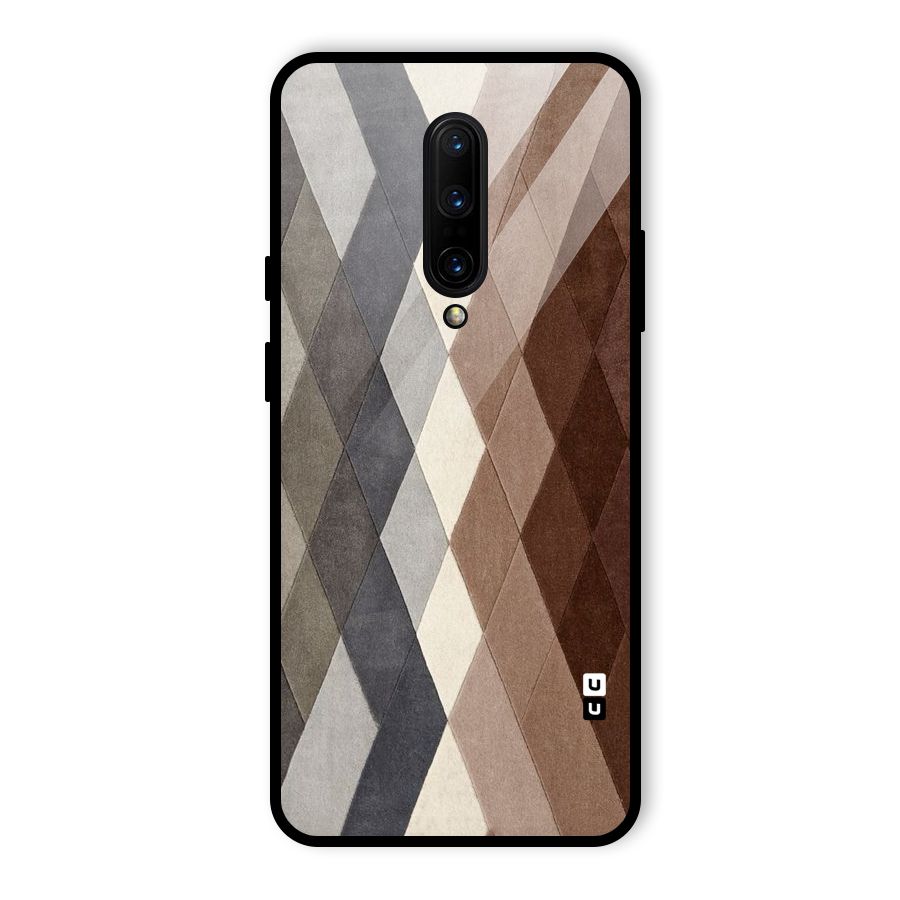 Beautiful Shades Of Diamonds Glass Back Case for OnePlus 7 Pro