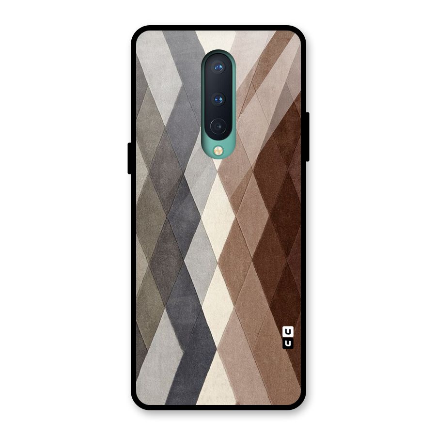 Beautiful Shades Of Diamonds Glass Back Case for OnePlus 8